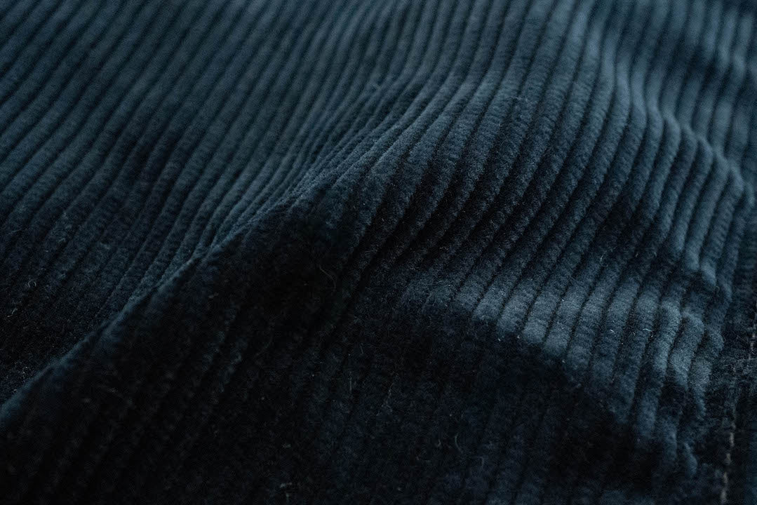 BONCOURA Heavyweight Corduroy "Dog Ear" Sport Jacket (Navy)