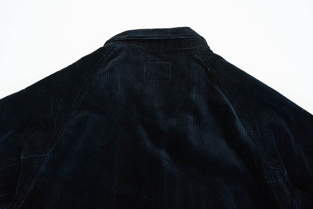 BONCOURA Heavyweight Corduroy "Dog Ear" Sport Jacket (Navy)