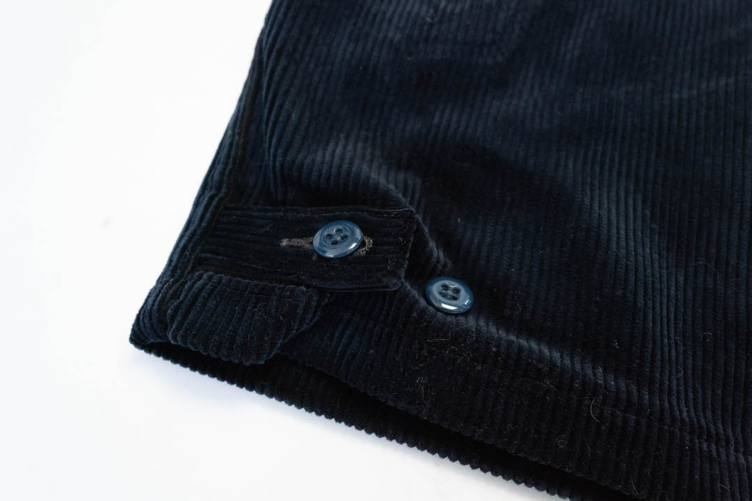 BONCOURA Heavyweight Corduroy "Dog Ear" Sport Jacket (Navy)