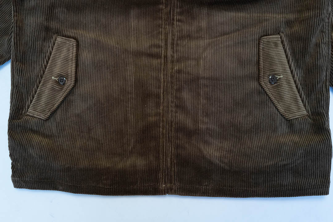 BONCOURA Heavyweight Corduroy "Dog Ear" Sport Jacket (Brown)
