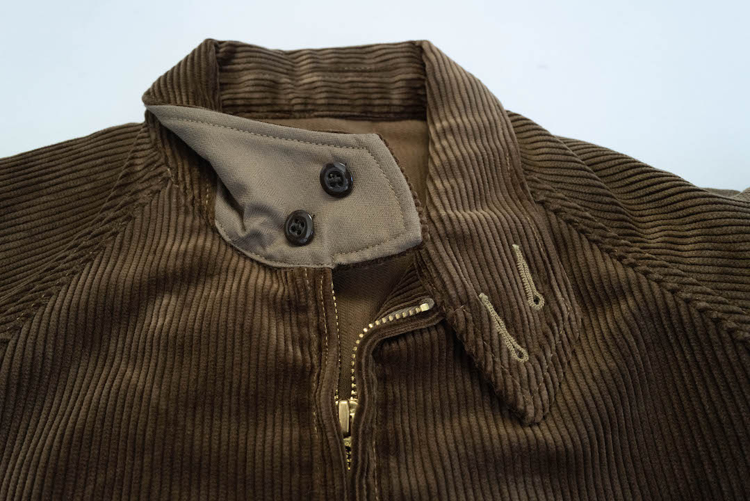 BONCOURA Heavyweight Corduroy "Dog Ear" Sport Jacket (Brown)