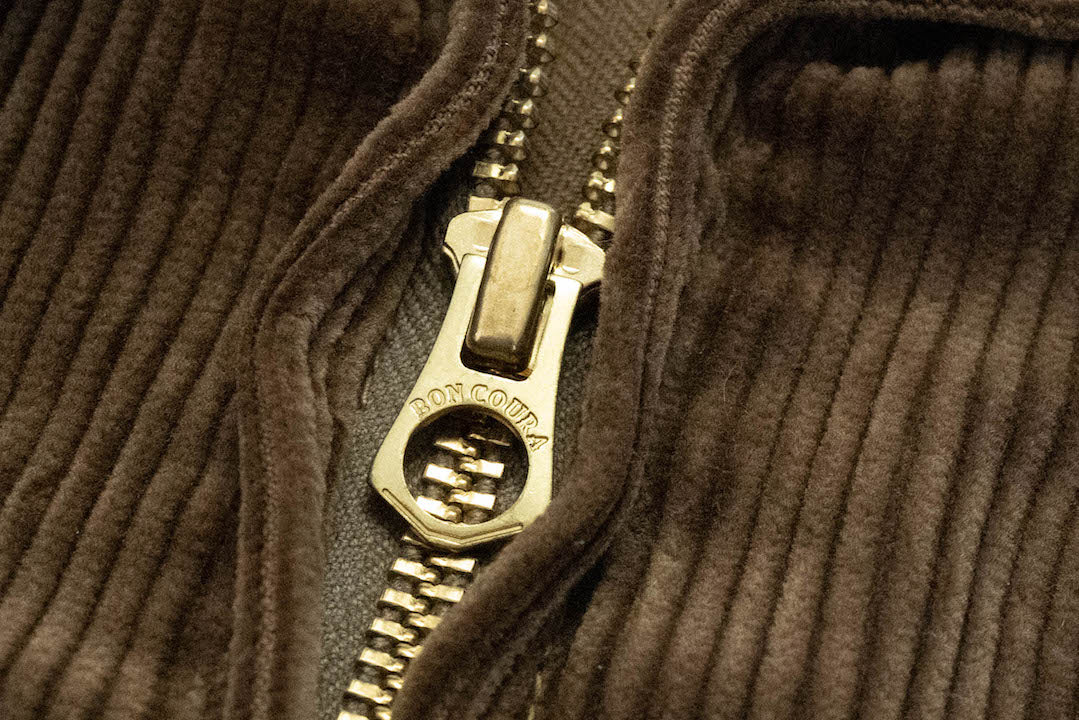 BONCOURA Heavyweight Corduroy "Dog Ear" Sport Jacket (Brown)