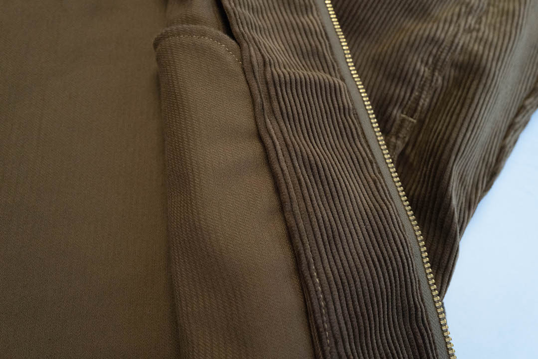 BONCOURA Heavyweight Corduroy "Dog Ear" Sport Jacket (Brown)