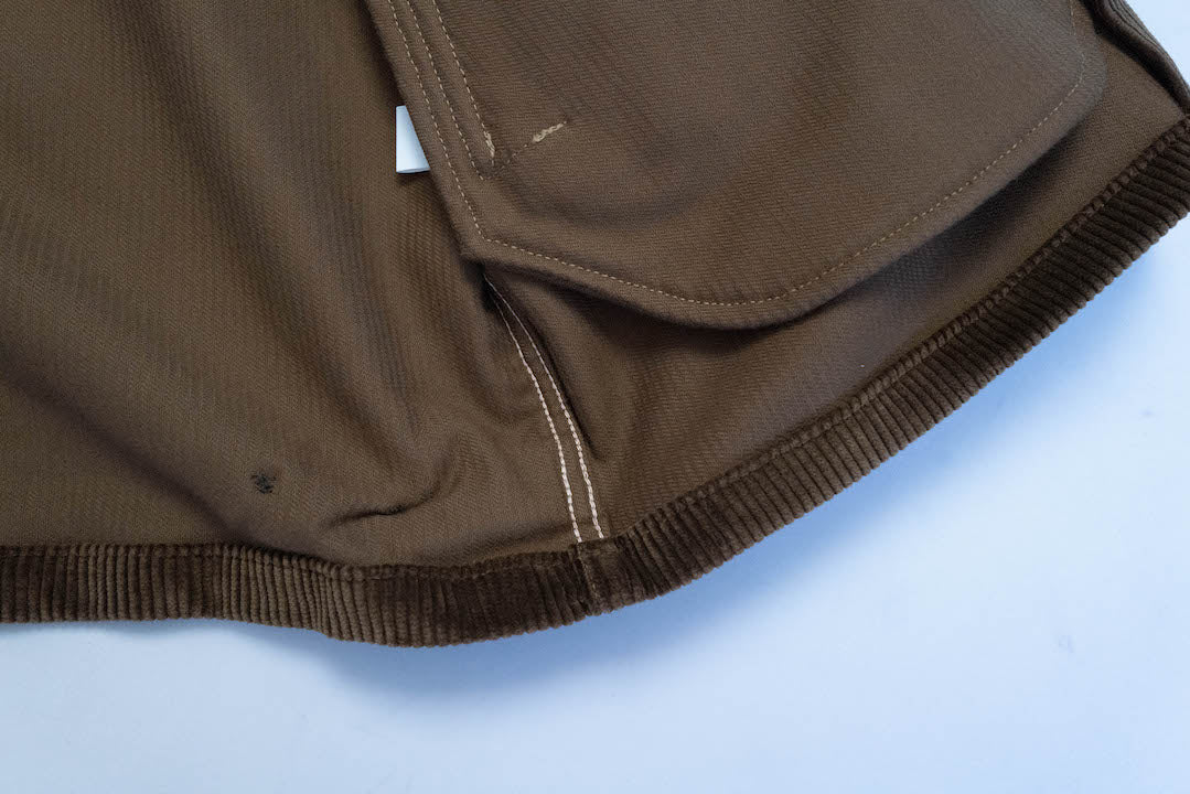 BONCOURA Heavyweight Corduroy "Dog Ear" Sport Jacket (Brown)