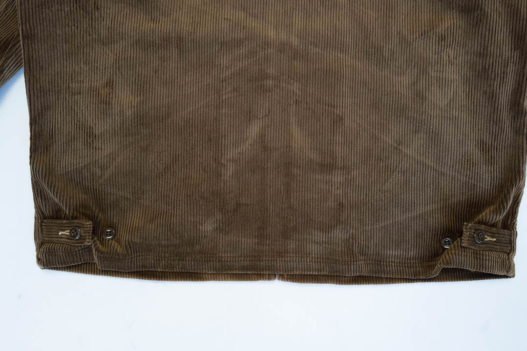 BONCOURA Heavyweight Corduroy "Dog Ear" Sport Jacket (Brown)