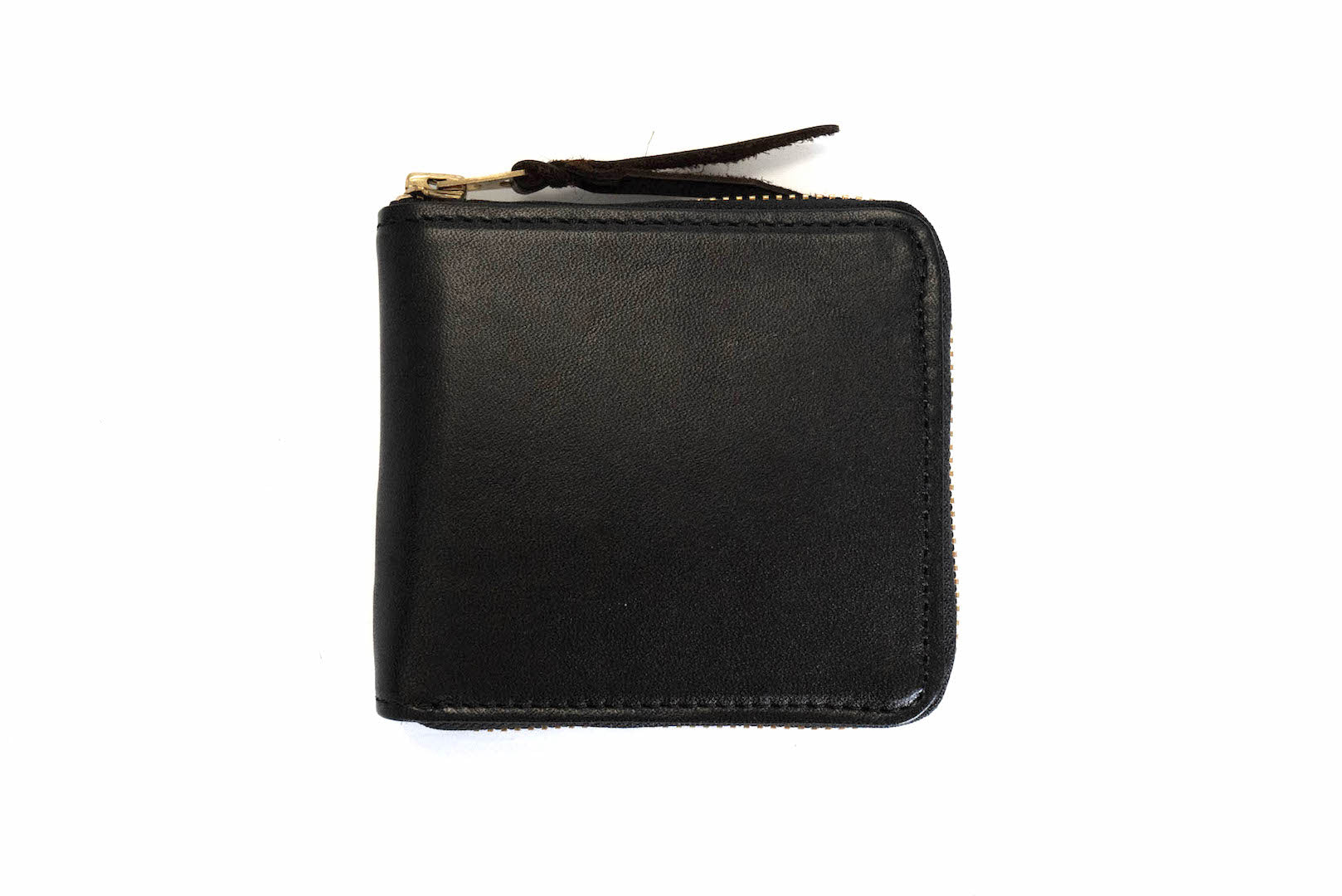Inception by Accel Co. Horsehide Round Short Wallet (Black Tea-core)