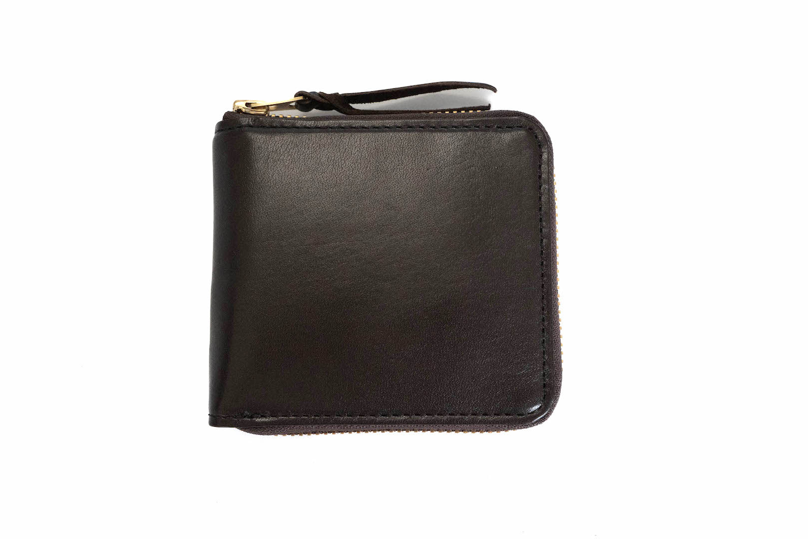 Inception by Accel Co. Horsehide Round Short Wallet (Brown Tea-core)