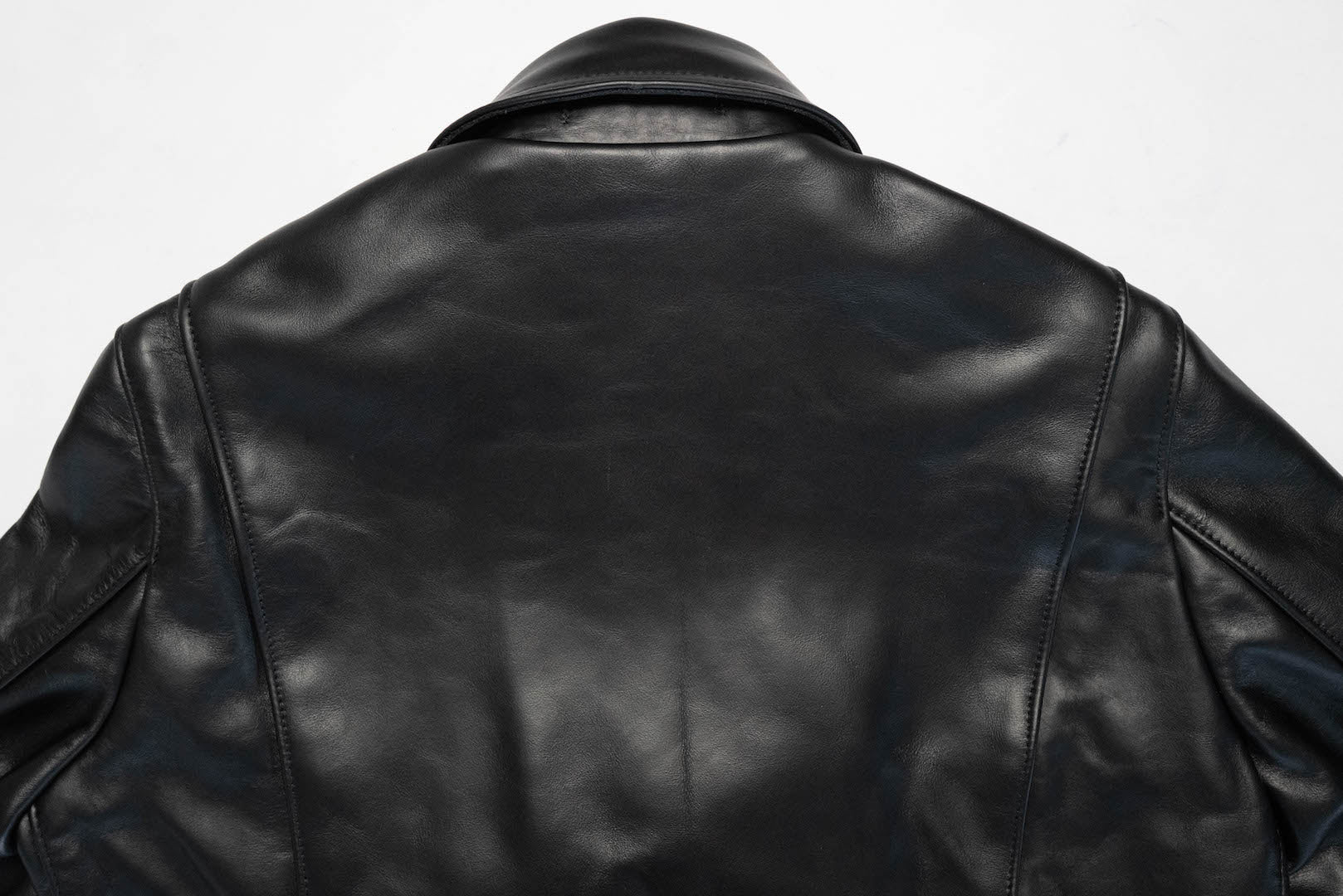 Lewis Leathers 441T Black Full Grain Cowhide 'Cyclone' Jacket (Tight Fit)