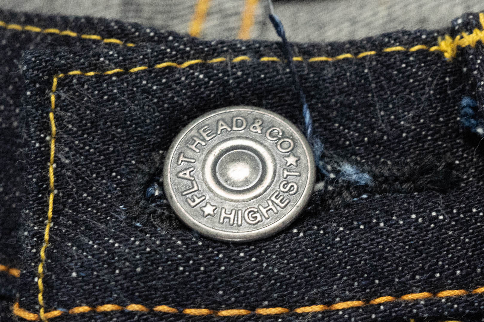 The Flat Head 3002 14.5oz Denim (Slim Tapered Fit)