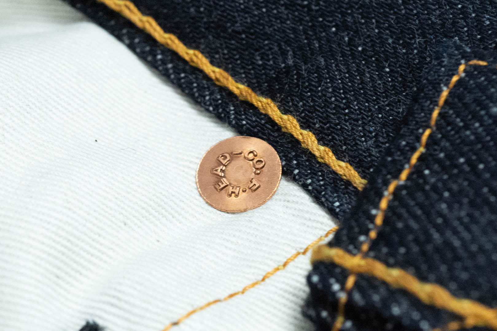 The Flat Head 3002 14.5oz Denim (Slim Tapered Fit)