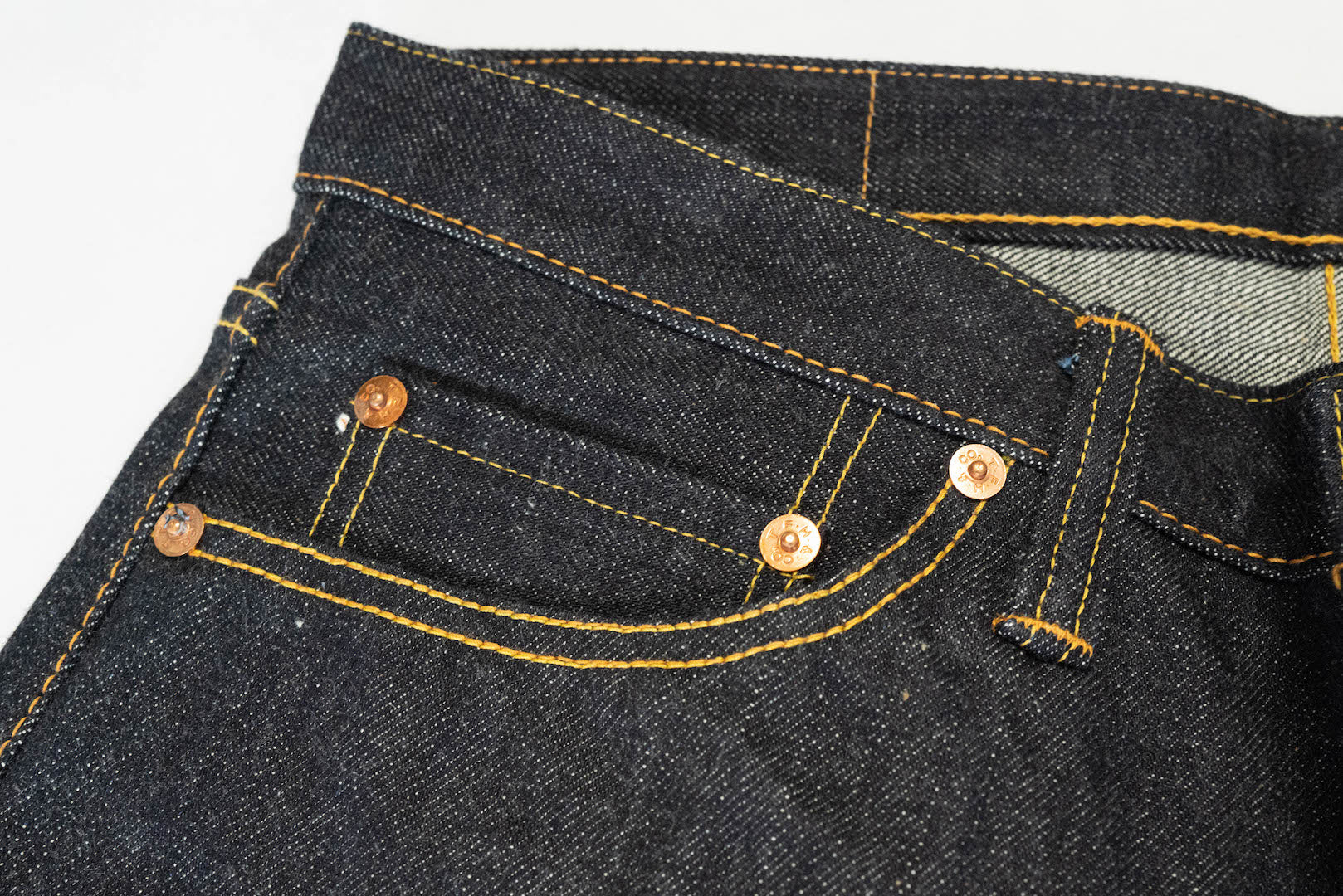 The Flat Head 3002 14.5oz Denim (Slim Tapered Fit)