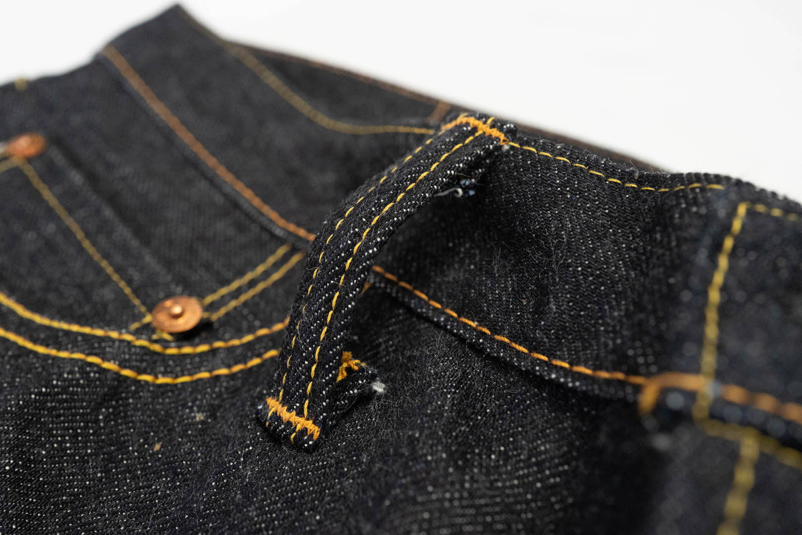 The Flat Head 3002 14.5oz Denim (Slim Tapered Fit)