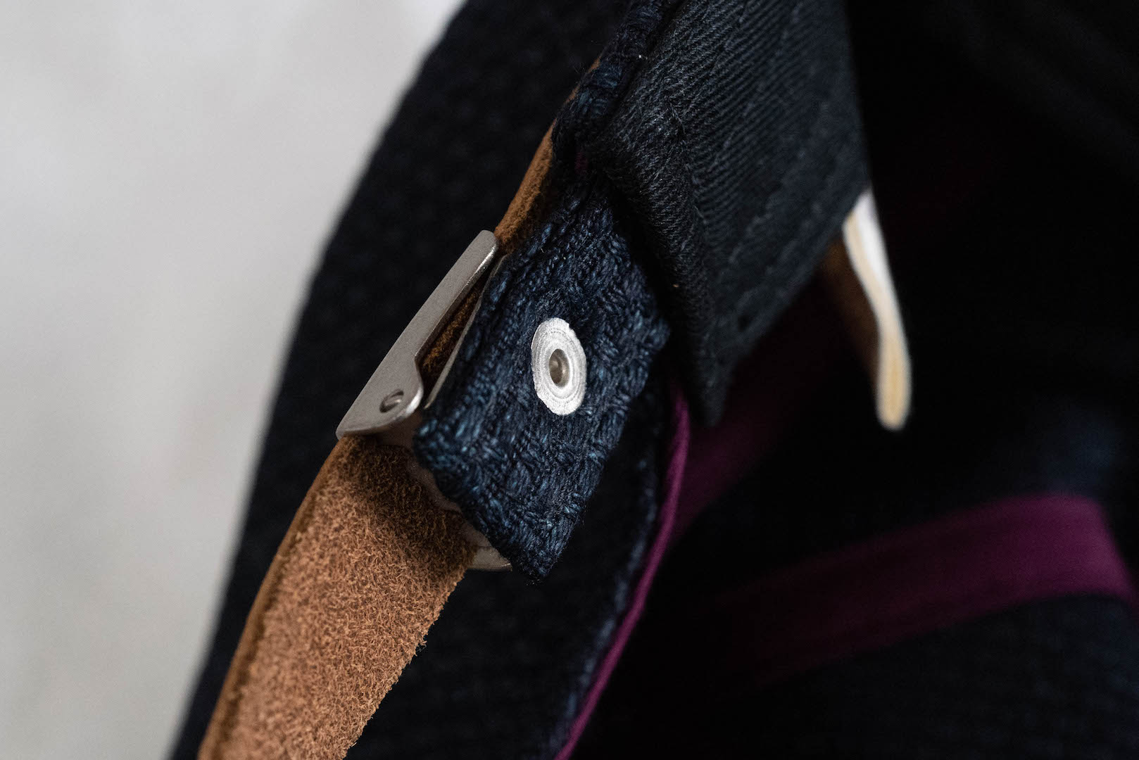 Unique Garment 'Playa' Sashiko Ball Cap (Indigo)