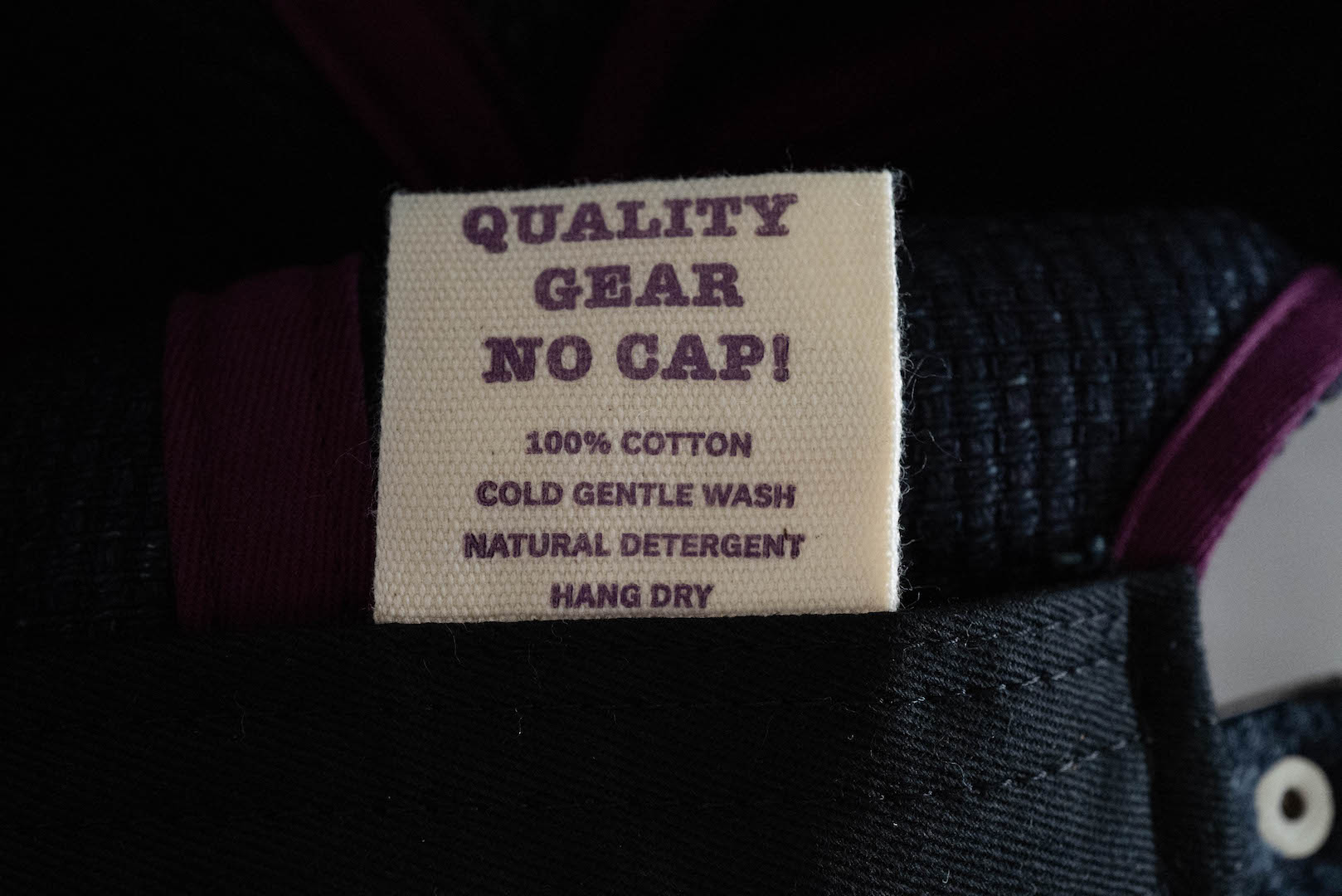 Unique Garment 'Playa' Sashiko Ball Cap (Indigo)