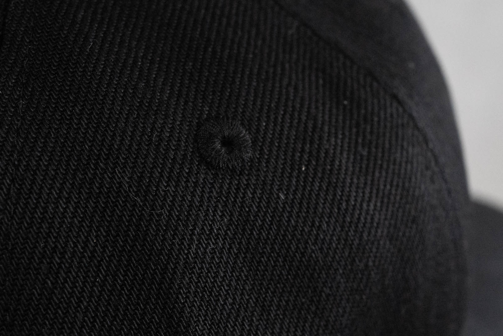 Unique Garment 'Playa' Denim Ball Cap (Black)