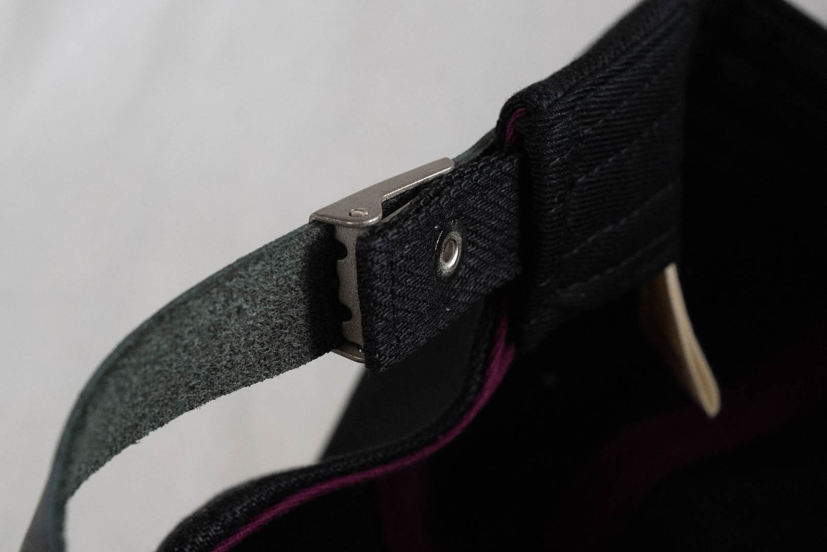 Unique Garment 'Playa' Denim Ball Cap (Black)