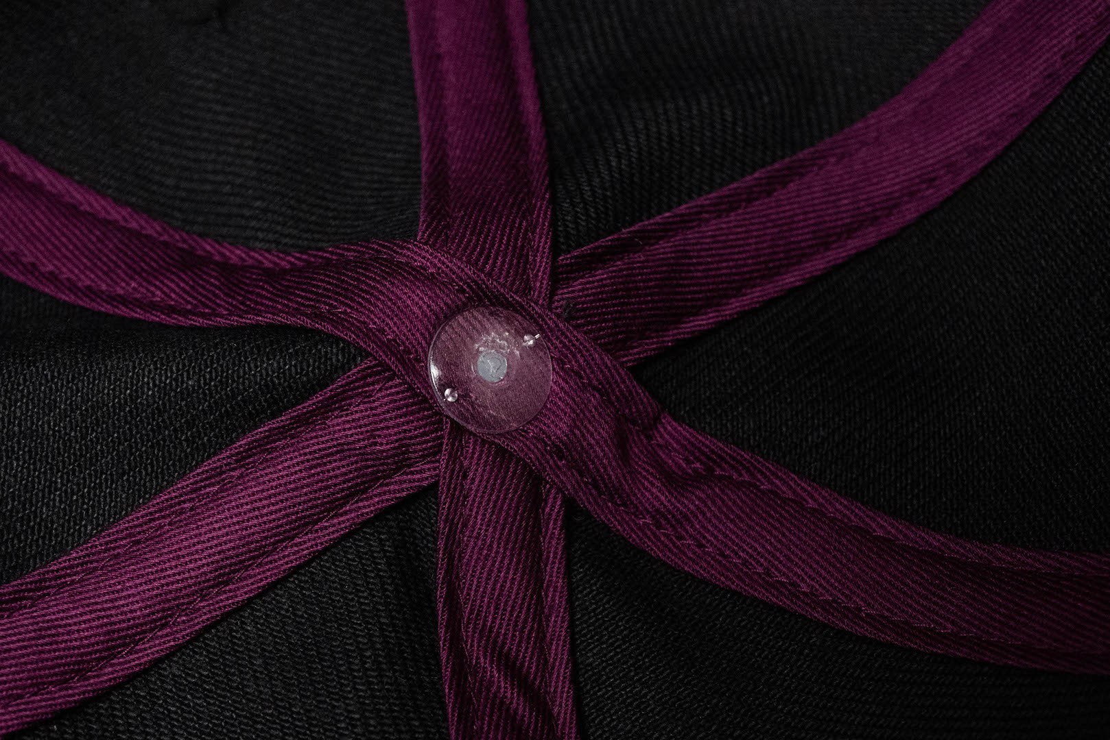 Unique Garment 'Playa' Denim Ball Cap (Black)