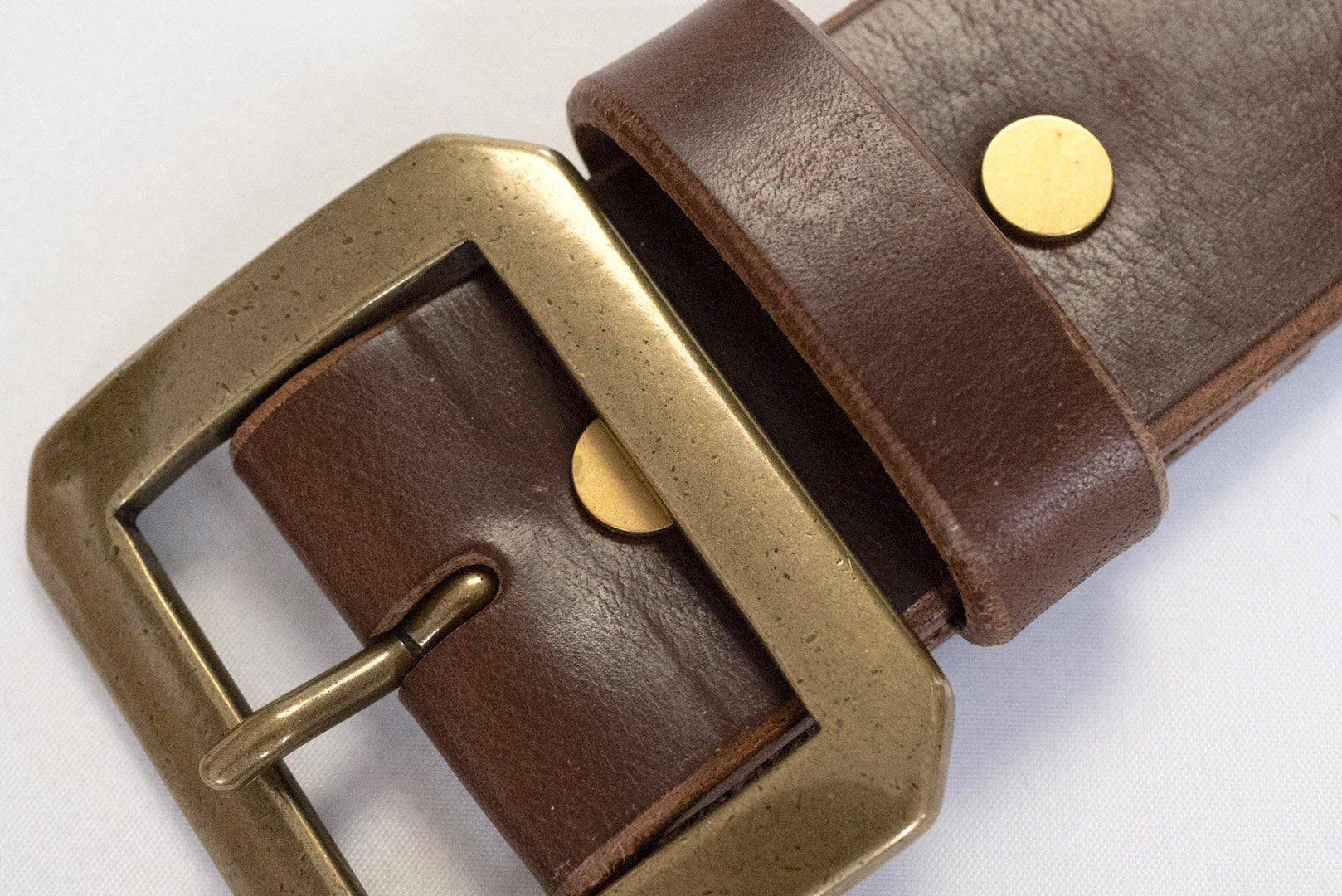 Opus by Accel Company Horween Chromexcel Cowhide Belt (Brown)