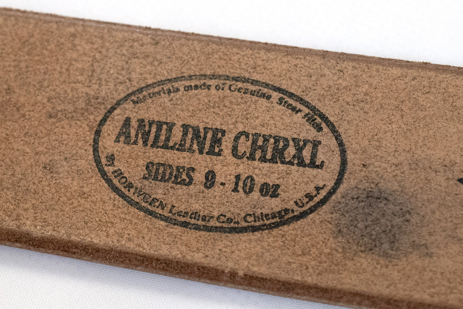 Opus by Accel Company Horween Chromexcel Cowhide Belt (Black)