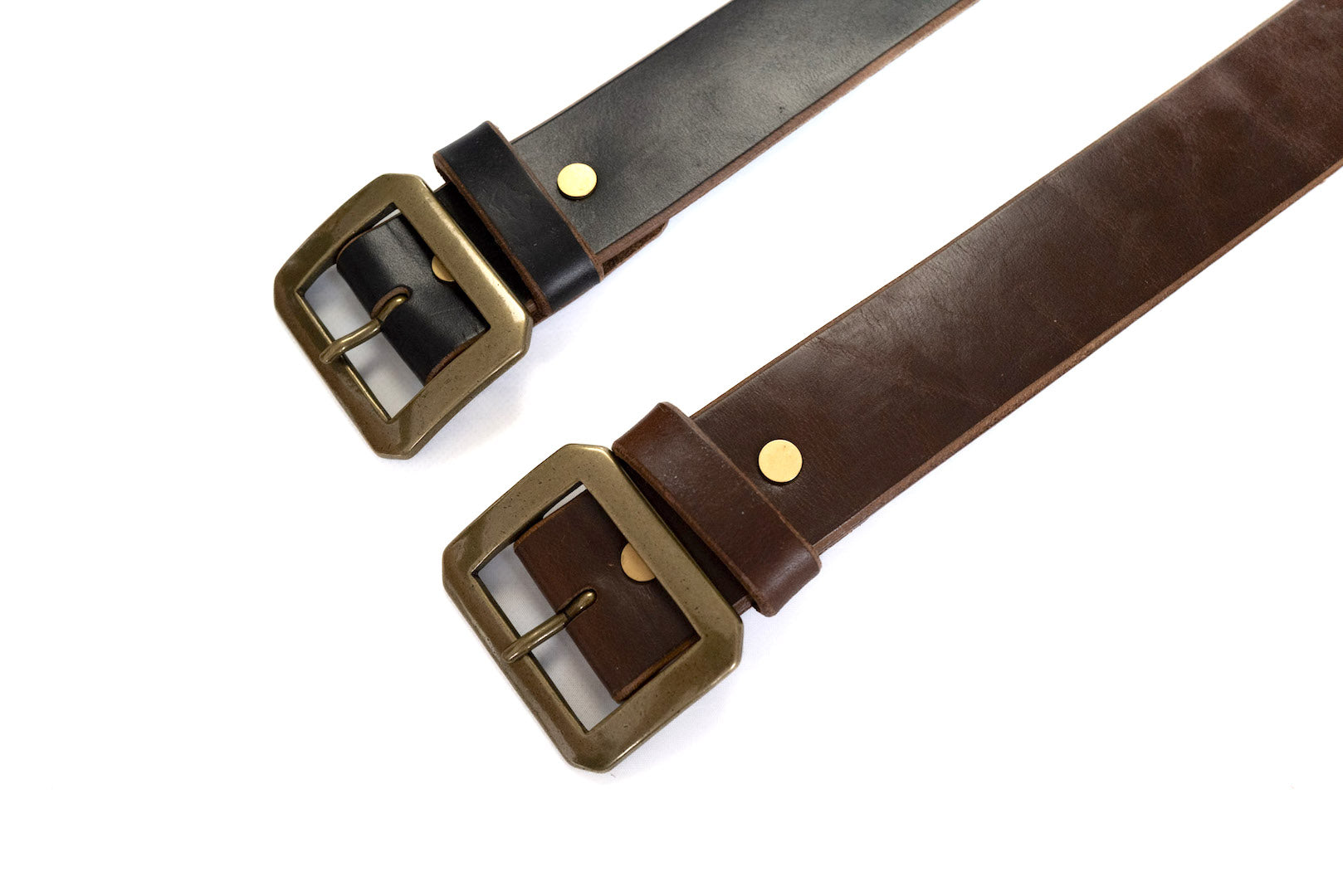 Opus by Accel Company Horween Chromexcel Cowhide Belt (Black)