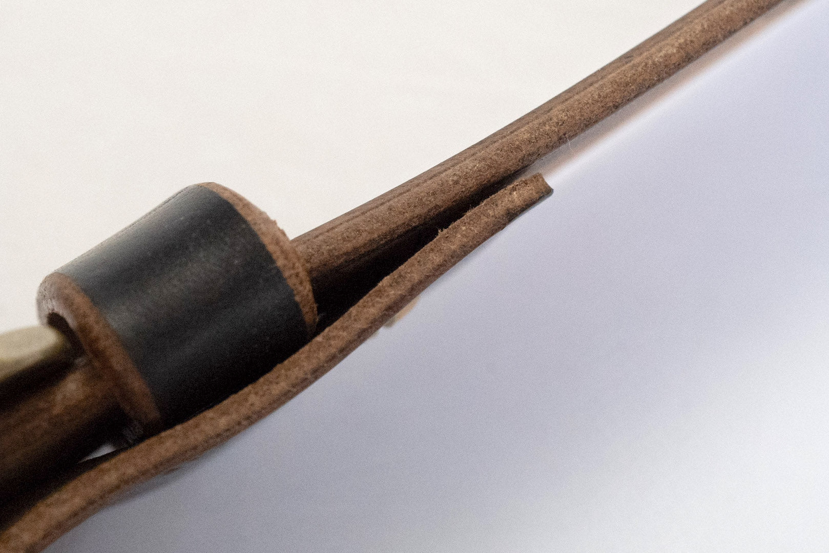 Opus by Accel Company Horween Chromexcel Cowhide Belt (Black)