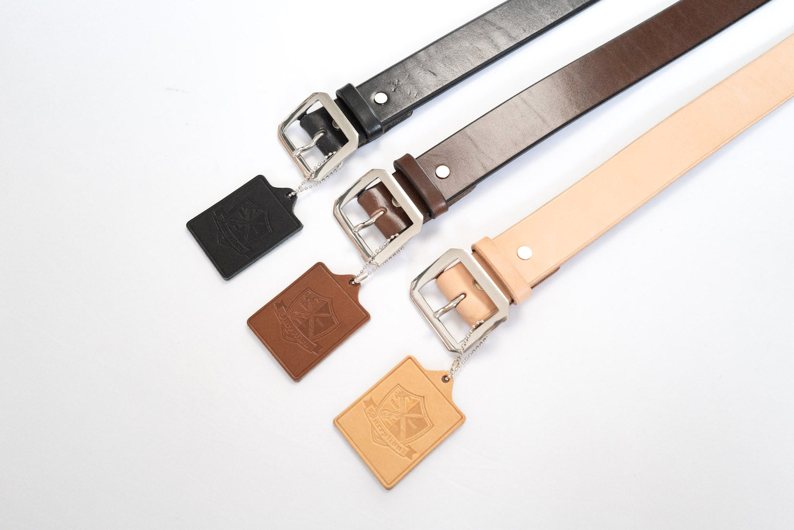 Inception by Accel Company Saddle Cowhide Belt (Natural)