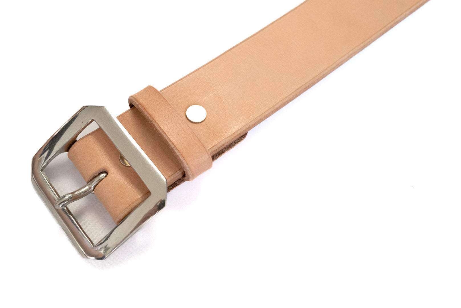 Inception by Accel Company Saddle Cowhide Belt (Natural)