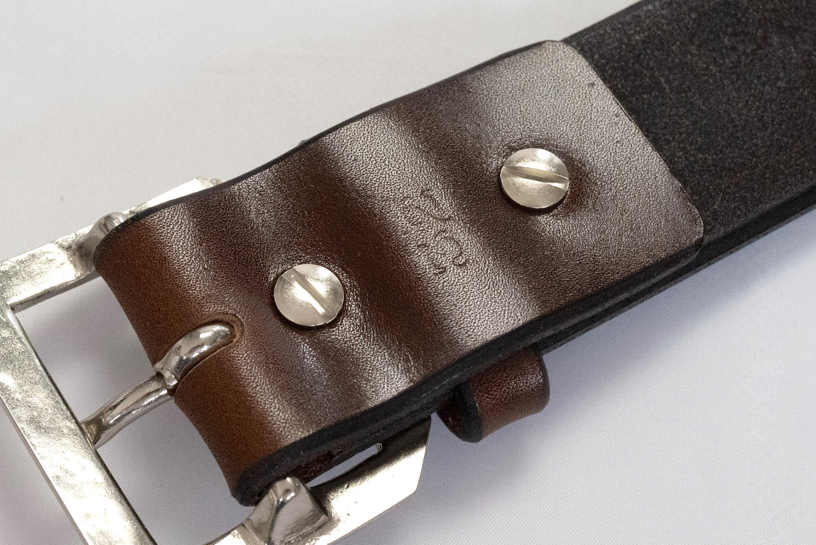 Inception by Accel Company Saddle Cowhide Belt (Brown)