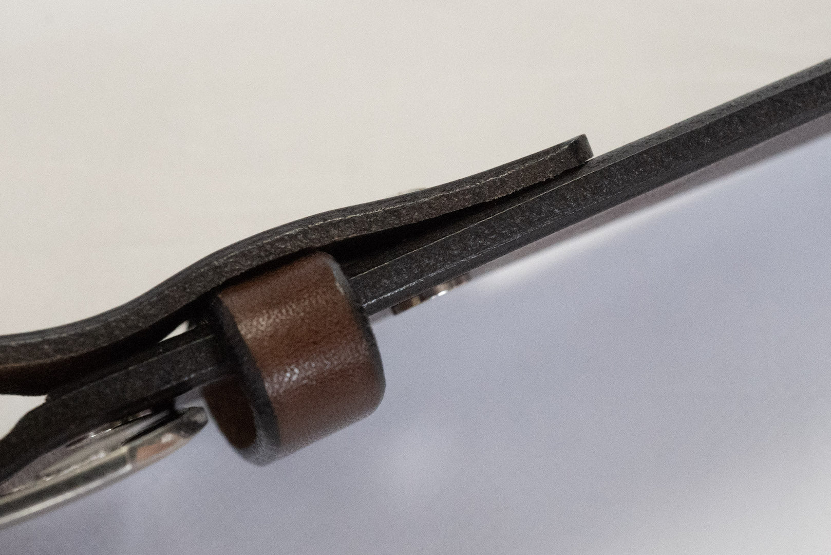 Inception by Accel Company Saddle Cowhide Belt (Brown)