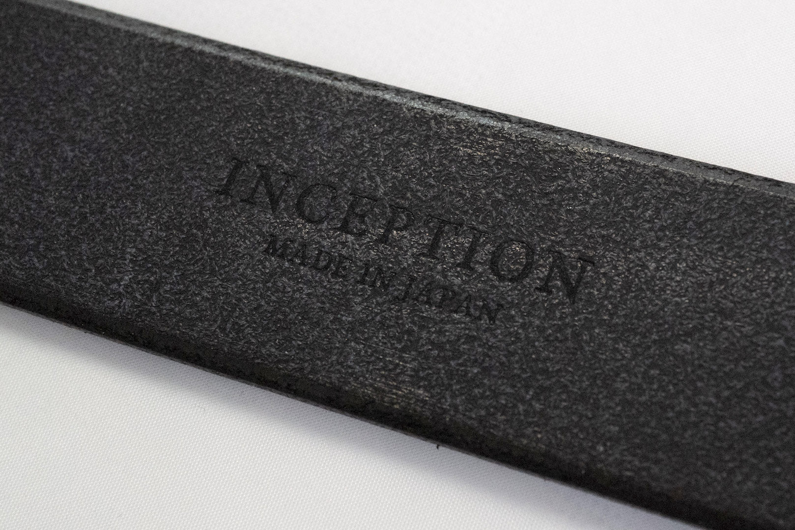 Inception by Accel Company Saddle Cowhide Belt (Black)