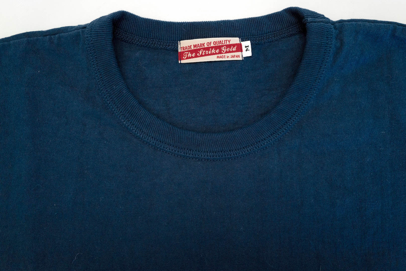 The Strike Gold X CORLECTION 7oz Loopwheeled Tee (Navy)
