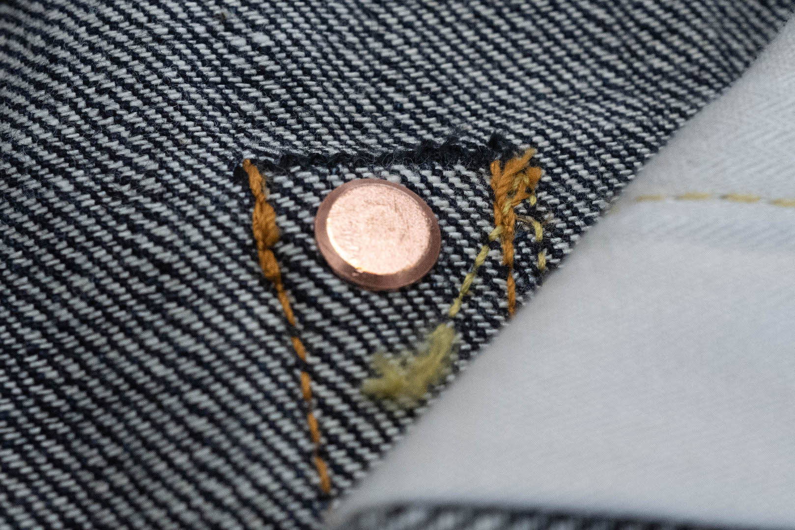 Unique Garment 1001T 13.2oz 'RAIN-DROP' Denim (Tapered Fit)