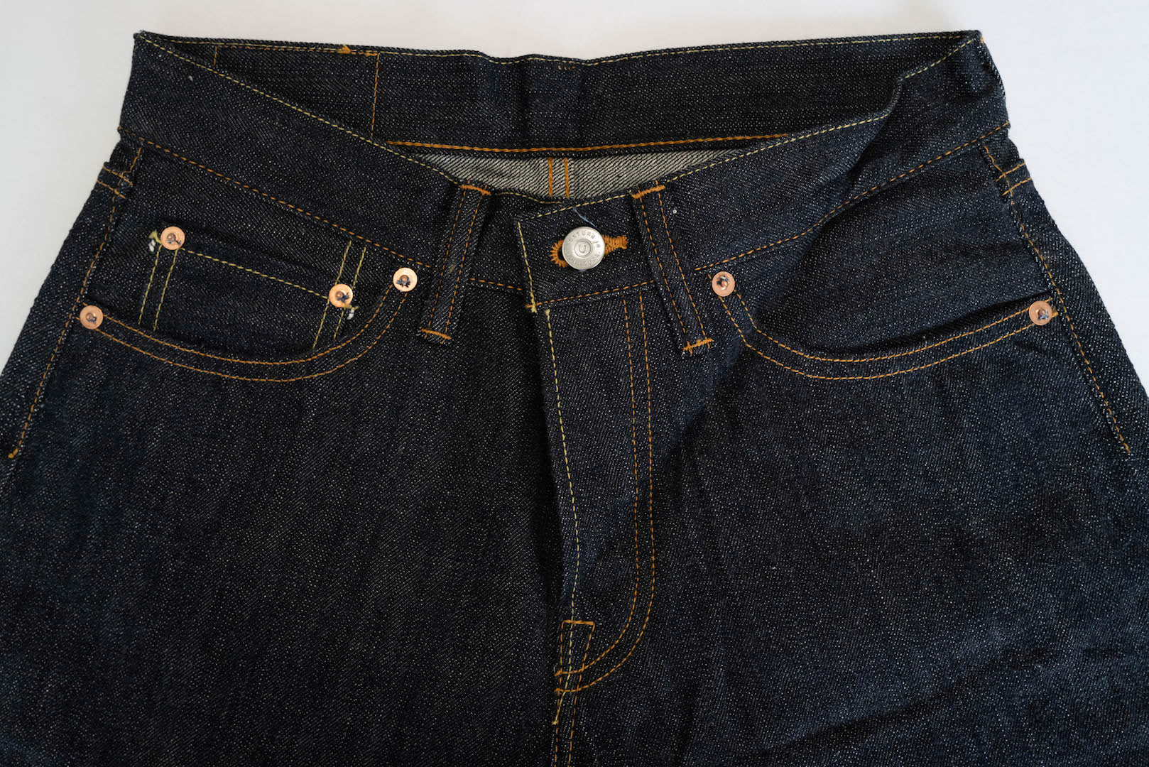 Unique Garment 1001T 13.2oz 'RAIN-DROP' Denim (Tapered Fit)