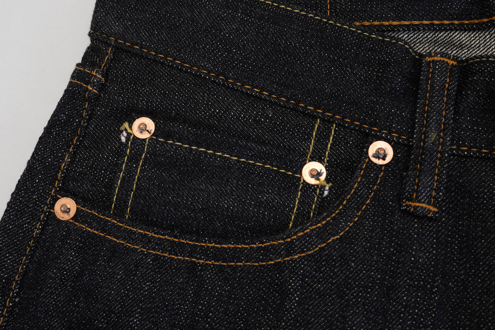 Unique Garment 1001T 13.2oz 'RAIN-DROP' Denim (Tapered Fit)