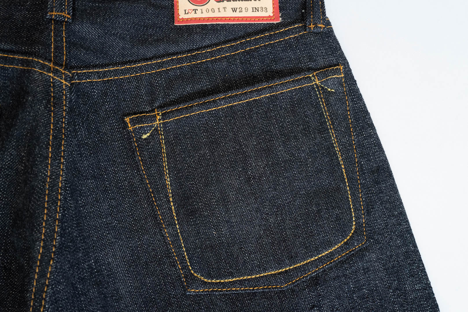 Unique Garment 1001T 13.2oz 'RAIN-DROP' Denim (Tapered Fit)