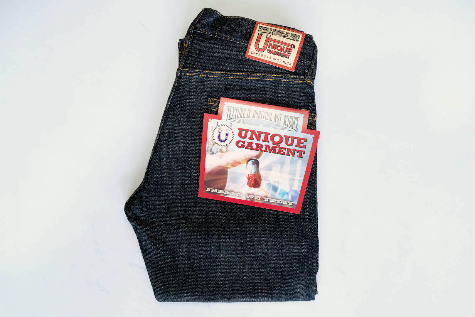 Unique Garment 1001S 13.2oz 'RAIN-DROP' Denim (Slim fit)