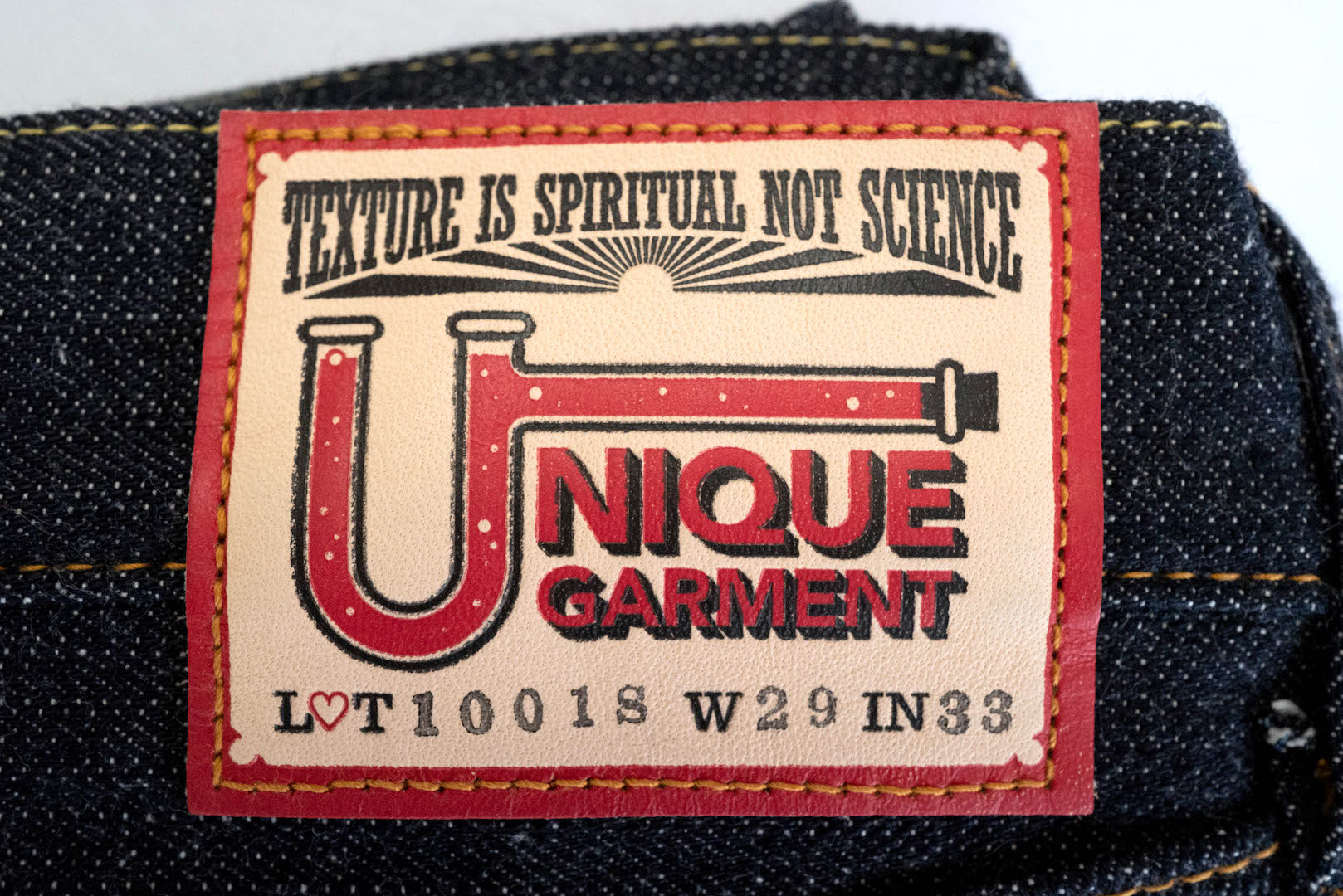 Unique Garment 1001S 13.2oz 'RAIN-DROP' Denim (Slim fit)
