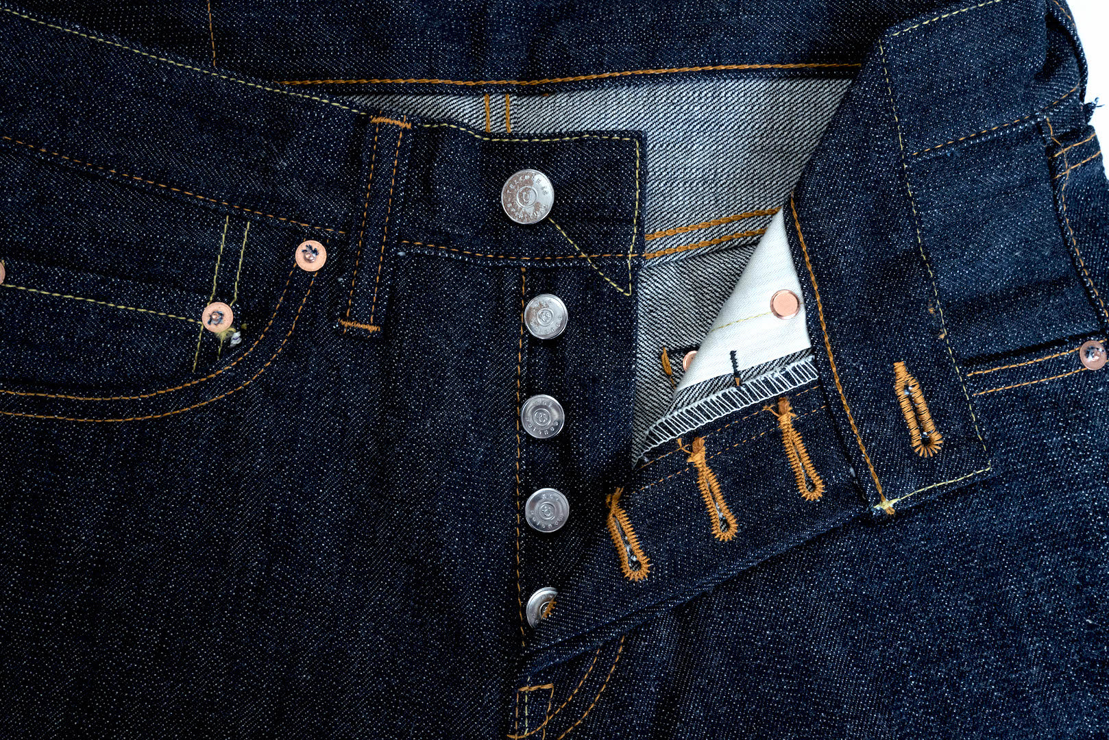 Unique Garment 1001S 13.2oz 'RAIN-DROP' Denim (Slim fit)