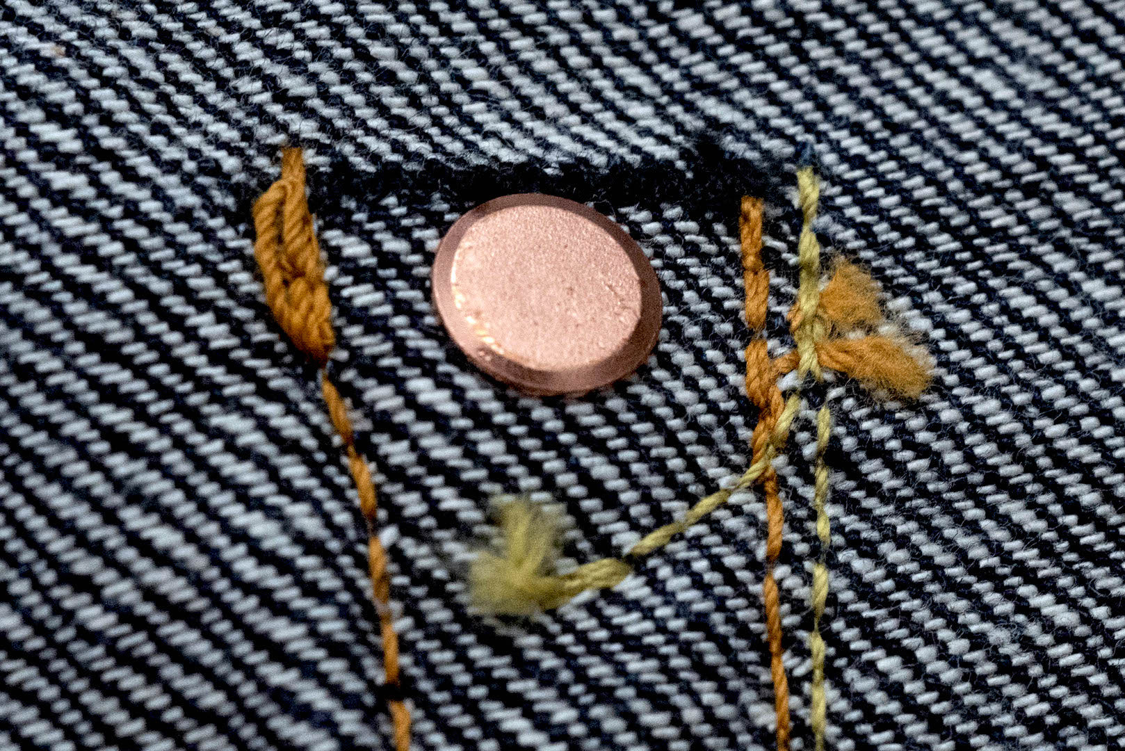 Unique Garment 1001G 13.2oz 'RAIN-DROP' Denim (Gym Fit)