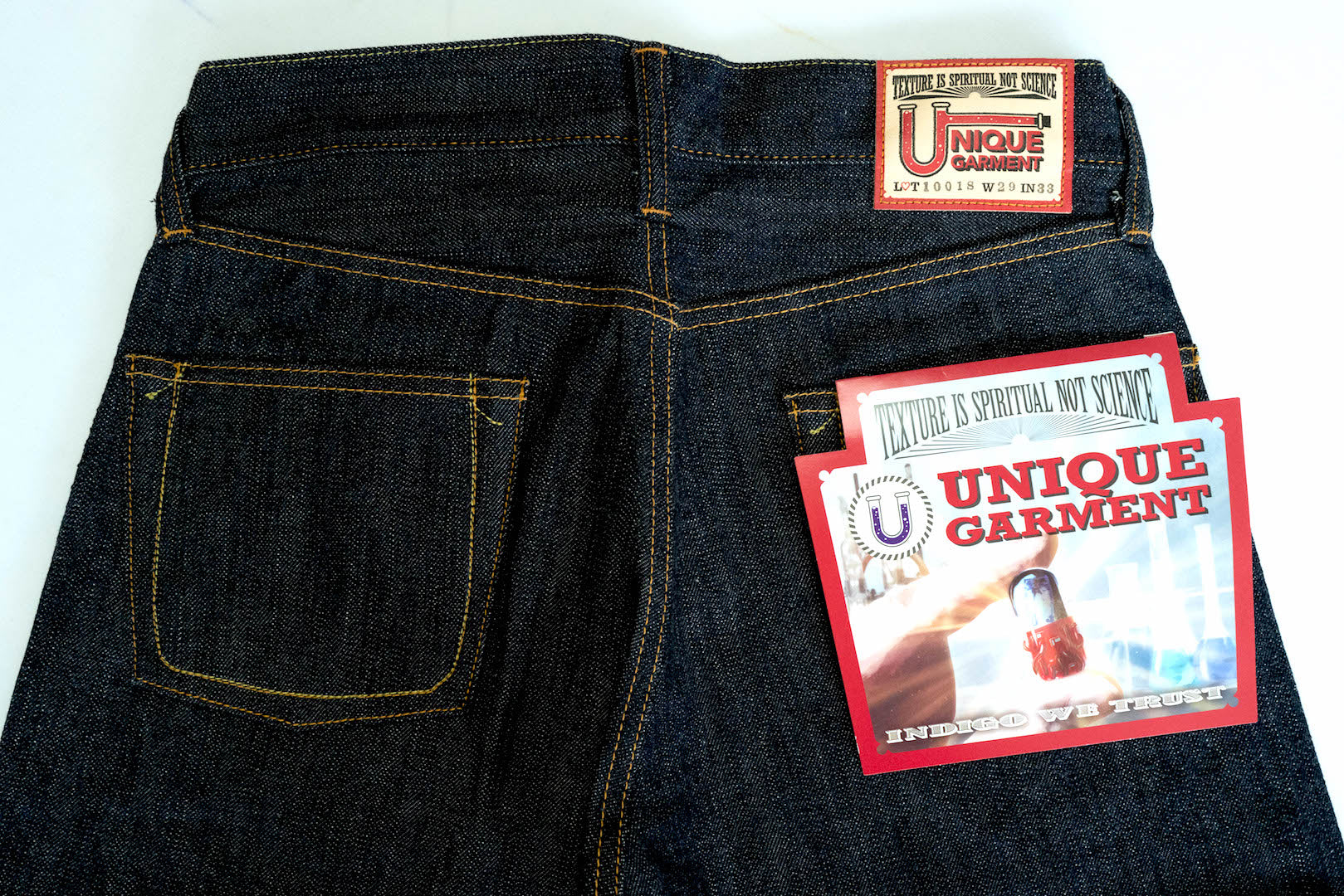 Unique Garment 1001S 13.2oz 'RAIN-DROP' Denim (Slim fit)