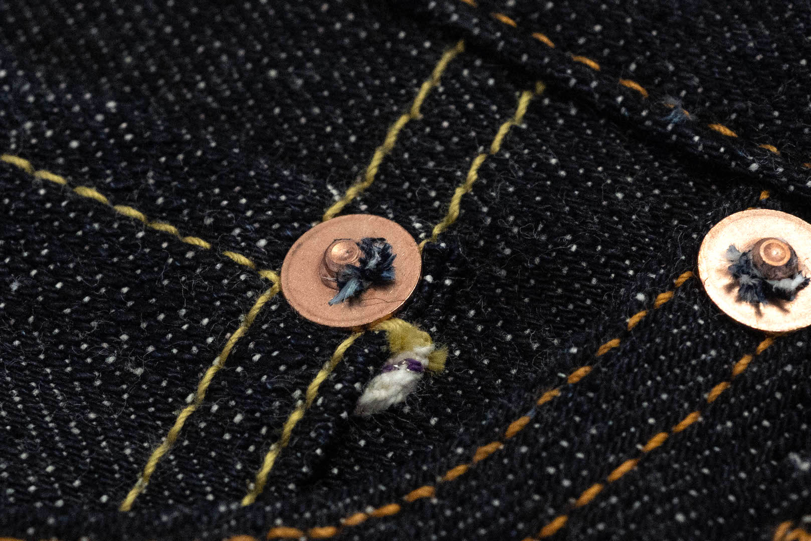 Unique Garment 1001G 13.2oz 'RAIN-DROP' Denim (Gym Fit)
