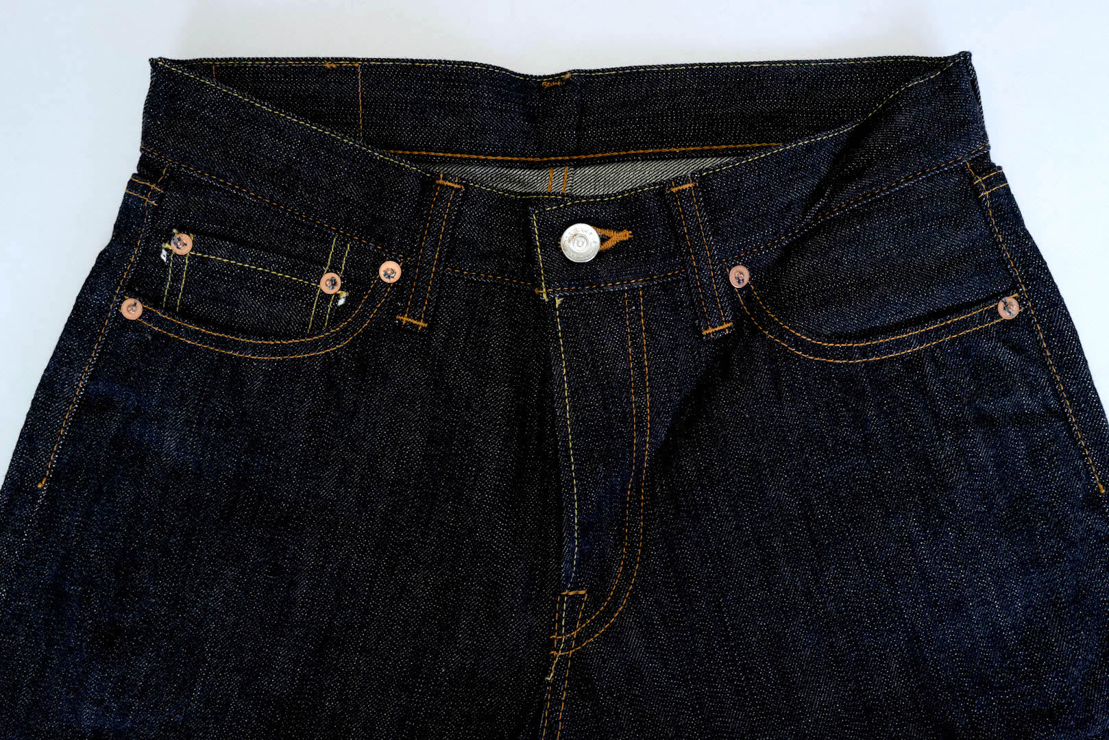 Unique Garment 1001G 13.2oz 'RAIN-DROP' Denim (Gym Fit)