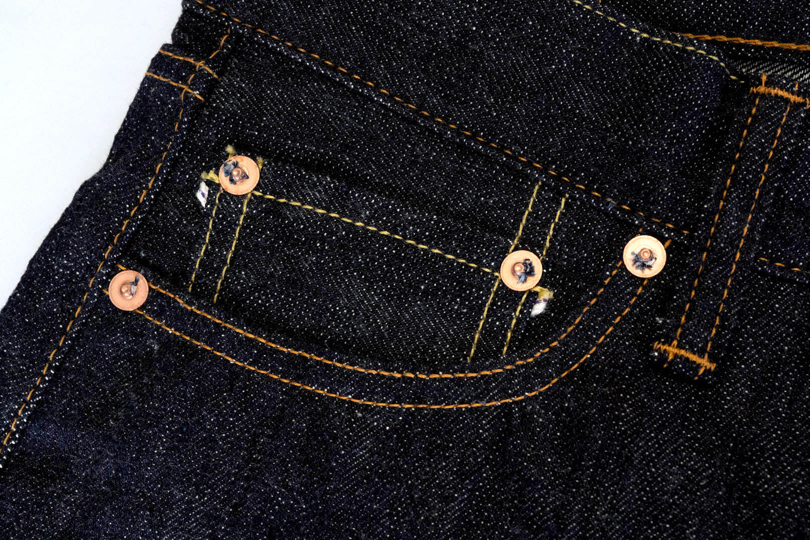 Unique Garment 1001G 13.2oz 'RAIN-DROP' Denim (Gym Fit)