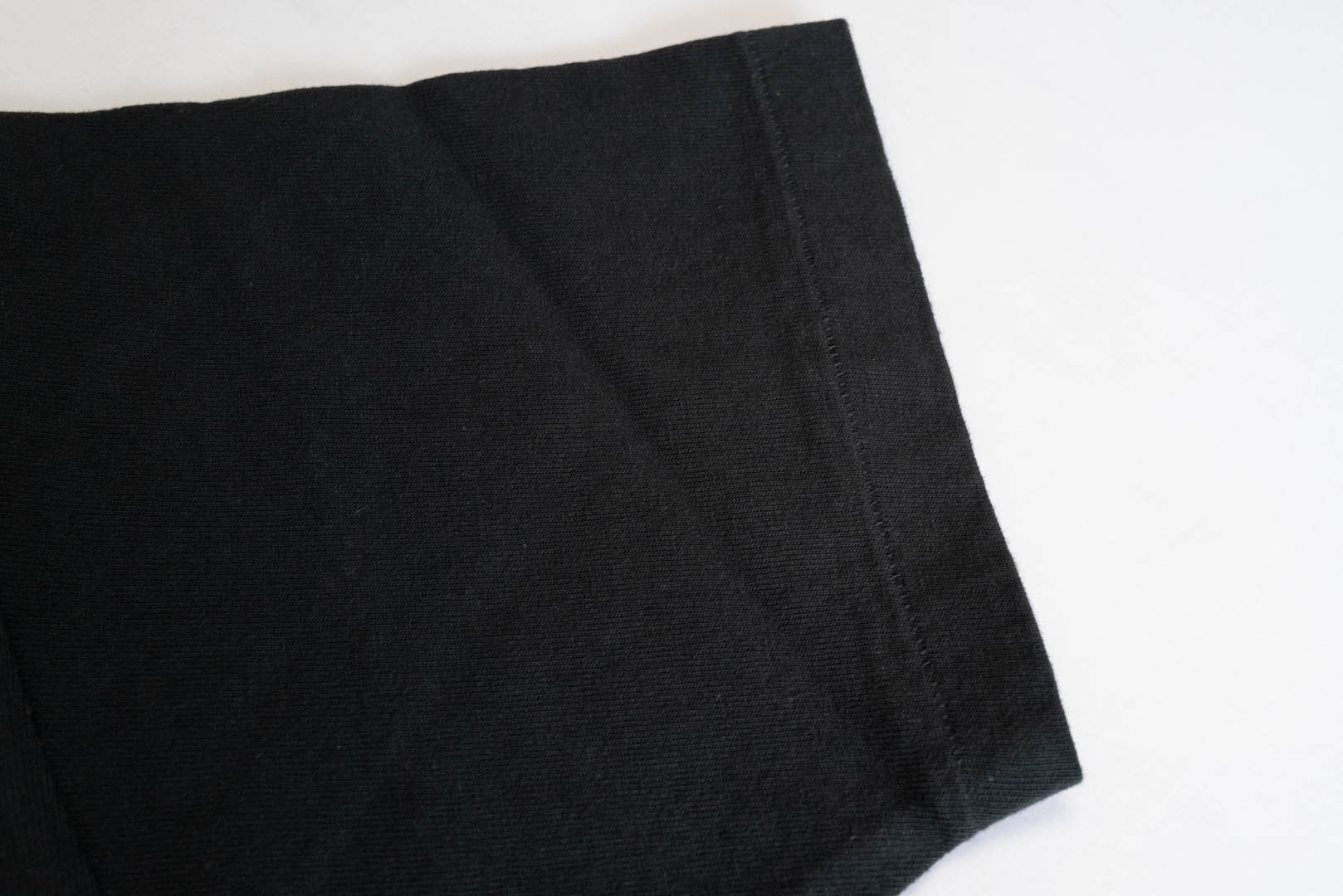 Unique Garment 7oz 'Airy' Plain Loopwheel Tee (Black)