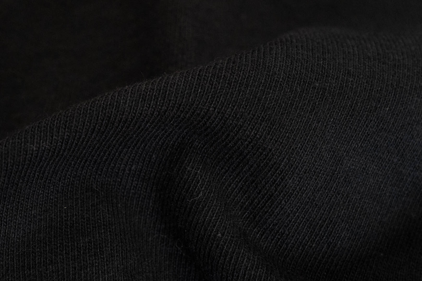 Unique Garment 7oz 'Airy' Plain Loopwheel Tee (Black)