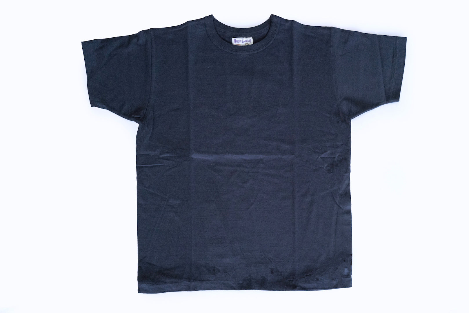 Unique Garment 7oz 'Airy' Plain Loopwheel Tee (Navy)