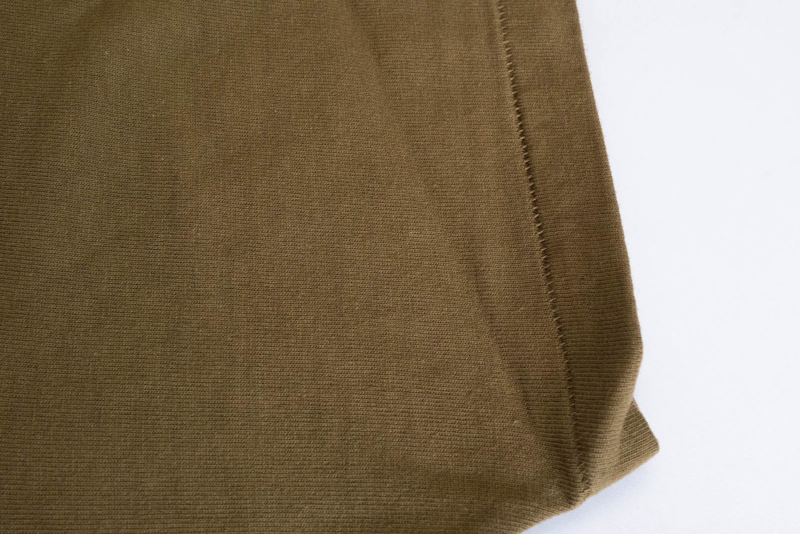 Unique Garment 7oz 'Airy' Plain Loopwheel Tee (Olive)