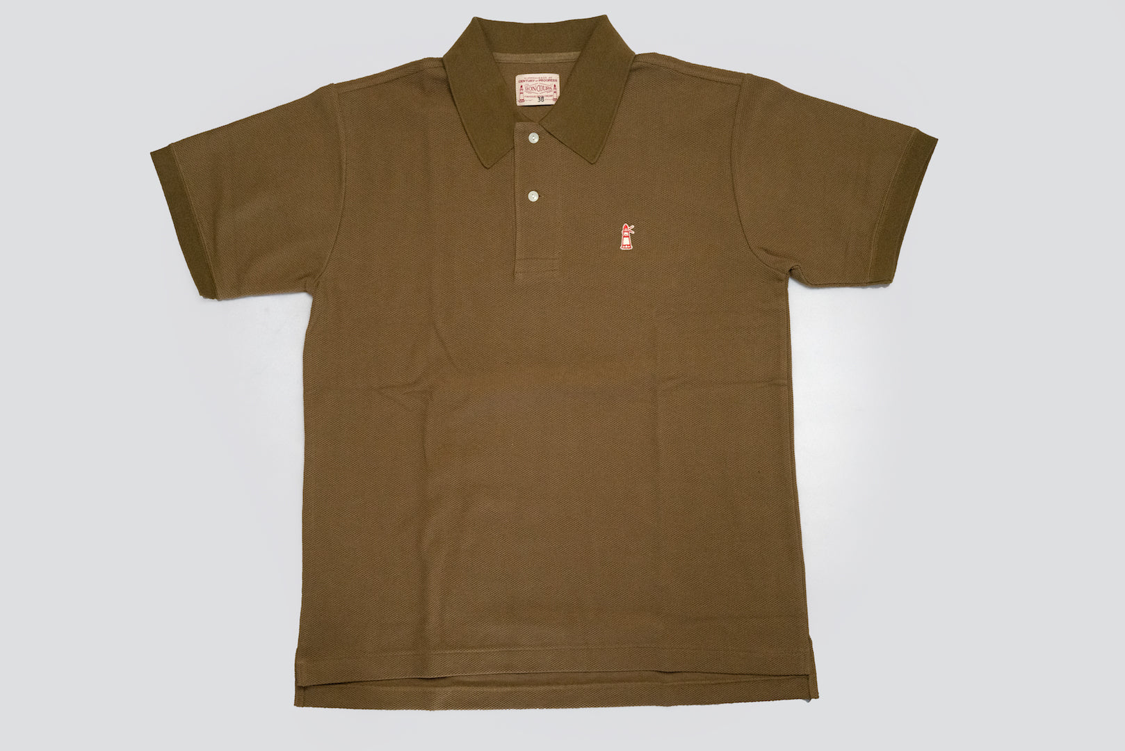 Boncoura Heavyweight Polo Shirt (Coyote)