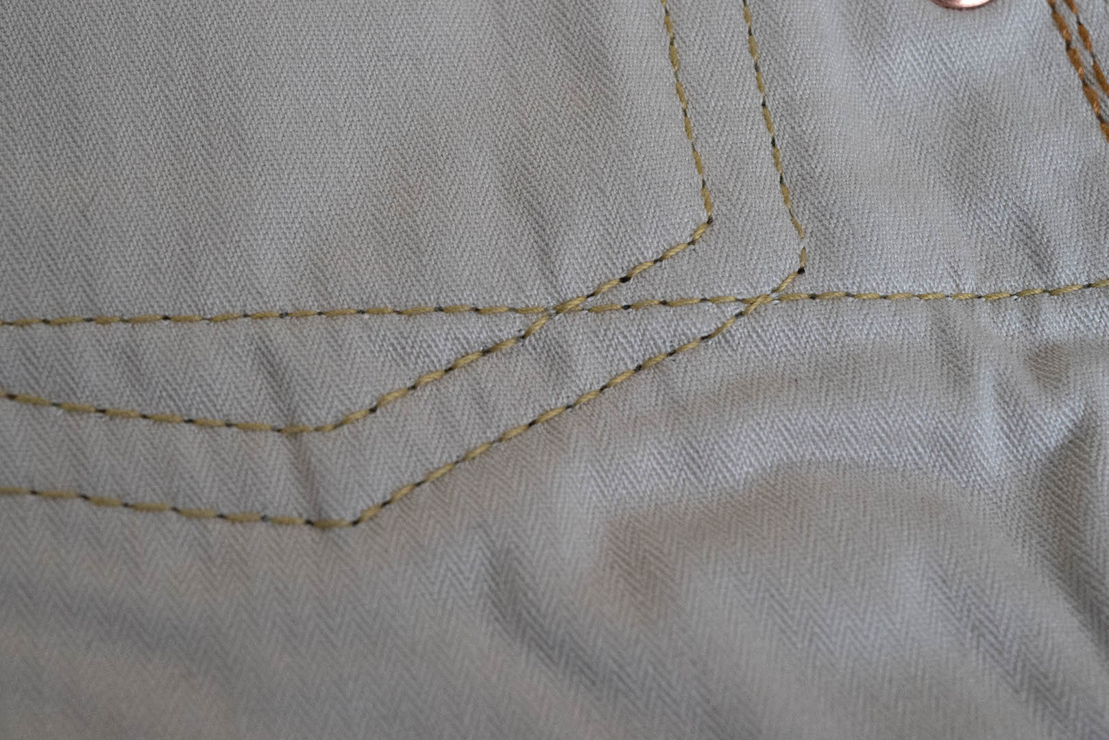 Unique Garment 1001G 13.2oz 'RAIN-DROP' Denim (Gym Fit)