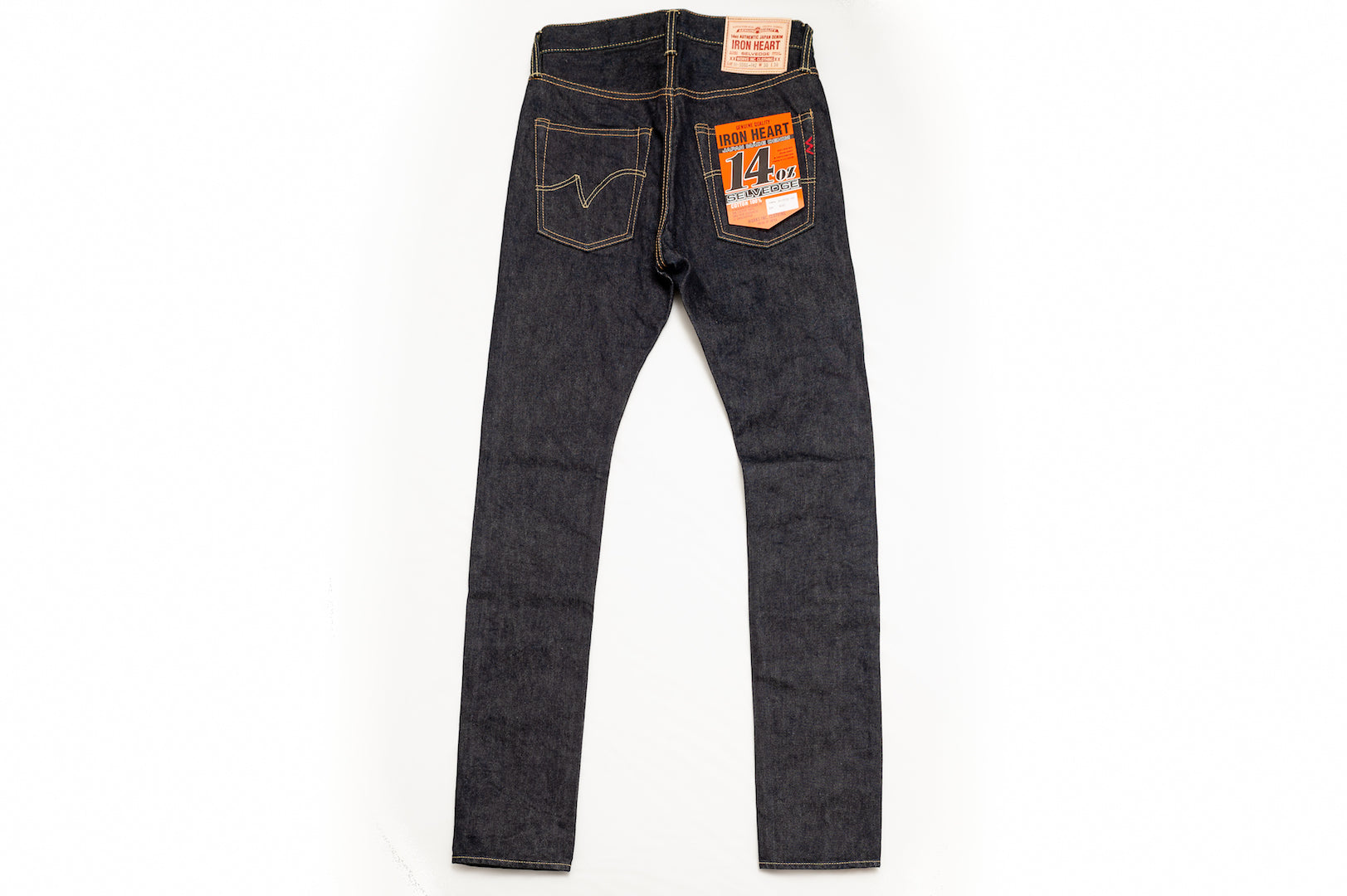 Iron Heart 555S-142 14oz Denim (Slim Tapered Fit)